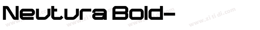 Neutura Bold字体转换
